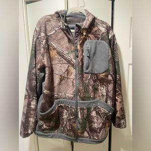 Banded Gear Realtree Xtra Performance Fleece Deer Hunting Jacket- Size XL